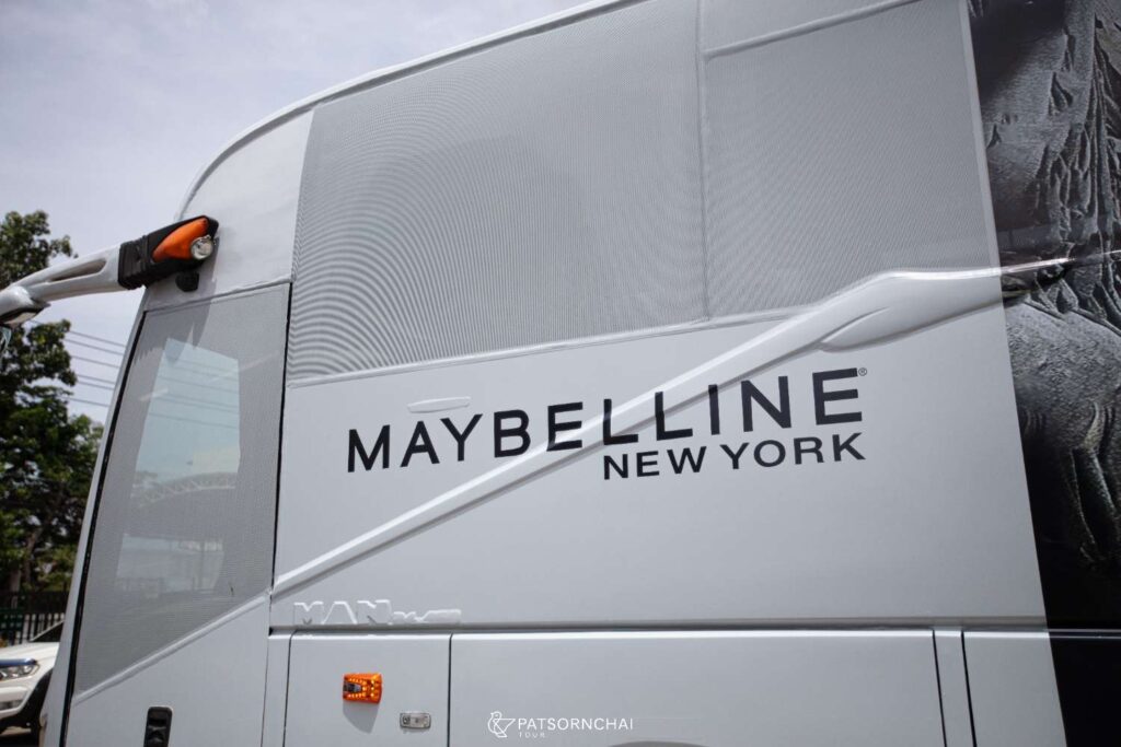 Maybelline เช่ารถบัสกับภัสสรชัยทัวร์